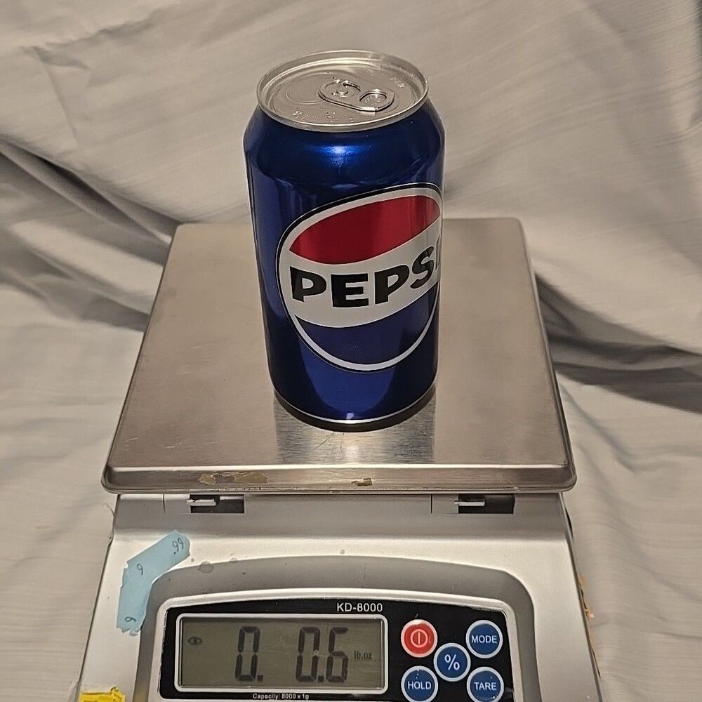 Unopened Empty Factory Sealed Pepsi Can
